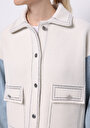 thumb-Afișați detalii pentru Jacheta De Dama Alb Regular Fit  Cl1076169
