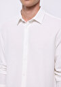 thumb-Afișați detalii pentru Camasa Cu Maneca Lunga De Barbati Alb Regular Fit  Cl1075365