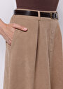 thumb-Afișați detalii pentru Fusta De Dama Bej Midi  Cl1075580