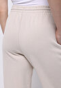 thumb-Afișați detalii pentru Pantaloni De Trening De Dama Bej Regular Fit  Cl1076454