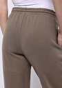 thumb-Afișați detalii pentru Pantaloni De Trening De Dama Bej Regular Fit  Cl1076454