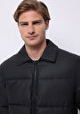 thumb-Afișați detalii pentru Jacheta De Barbati Negru Regular Fit  Cl1076201