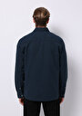thumb-Afișați detalii pentru Jachetă De Barbati Albastru Marin Comfort Fit  Cl1075294
