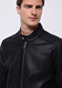 thumb-Afișați detalii pentru Jacheta De Barbati Negru Slim Fit  Cl1076212