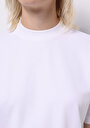 thumb-Afișați detalii pentru Tricou Cu Maneca Scurta De Dama Alb Regular Fit  Cl1076097