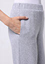 thumb-Afișați detalii pentru Pantaloni De Trening De Dama Gri Regular Fit  Cl1076448
