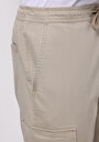 thumb-Afișați detalii pentru Pantaloni De Barbati Bej Cargo Fit  Cl1075639