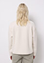 thumb-Afișați detalii pentru Hanorac / Bluza De Dama Ecru Regular Fit  Cl1075475