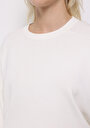 thumb-Afișați detalii pentru Pulover De Dama Alb Relaxed Fit  Cl1075626