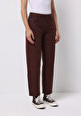 thumb-Afișați detalii pentru Pantaloni De Dama Maro Barrel Fit  Cl1076105