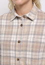 thumb-Afișați detalii pentru Camasa Cu Maneca Lunga De Dama Bej Regular Fit  Cl1076686