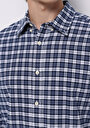 thumb-Afișați detalii pentru Camasa Cu Maneca Lunga De Barbati Albastru Marin Regular Fit  Cl1076492