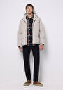 thumb-Afișați detalii pentru Jacheta De Barbati Ecru Regular Fit  Cl1076192