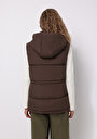 thumb-Afișați detalii pentru Vesta De Dama Maro Regular Fit  Cl1075667