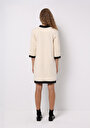 thumb-Afișați detalii pentru Rochie De Dama Ecru Regular Fit  Cl1076182