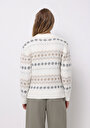 thumb-Afișați detalii pentru Pulover De Dama Multicolor Regular Fit  Cl1076706