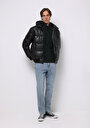 thumb-Afișați detalii pentru Jacheta De Barbati Negru Regular Fit  Cl1076392
