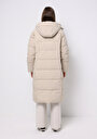 thumb-Afișați detalii pentru Palton De Dama Ecru Regular Fit  Cl1076410