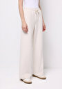 thumb-Afișați detalii pentru Pantaloni De Trening De Dama Ecru Regular Fit  Cl1076588