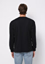 thumb-Afișați detalii pentru Tricou Cu Maneca Lunga De Barbati Negru Comfort Fit  Cl1076435