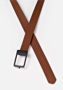 thumb-Afișați detalii pentru Curea De Barbati Maro Modern Fit  Cl1072667