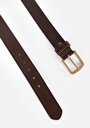 thumb-Afișați detalii pentru Curea Maro Pentru Bărbați