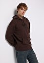 thumb-Afișați detalii pentru Hanorac / Bluza De Barbati Maro Comfort Fit  Cl1076276