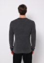 thumb-Afișați detalii pentru Pulover De Barbati Antracit Regular Fit  Cl1076731