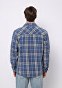 thumb-Afișați detalii pentru Camasa Cu Maneca Lunga De Barbati Albastru Comfort Fit  Cl1076500
