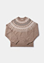 thumb-Afișați detalii pentru Pulover De Dama Bej Regular Fit  Cl1076626