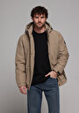 thumb-Afișați detalii pentru Jacheta De Barbati Bej Regular Fit  Cl1077755