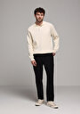 thumb-Afișați detalii pentru Pulover De Barbati Bej Regular Fit  Cl1077635