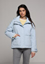 thumb-Afișați detalii pentru Jacheta De Dama Albastru Regular Fit  Cl1077650