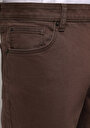 thumb-Afișați detalii pentru Pantaloni De Barbati Maro Regular Fit  Cl1078135
