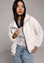 thumb-Afișați detalii pentru Jacheta De Dama Ecru Regular Fit  Cl1077772
