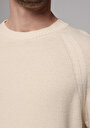 thumb-Afișați detalii pentru Pulover De Barbati Ecru Regular Fit  Cl1077457