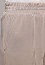thumb-Afișați detalii pentru Pantaloni De Trening De Dama Bej Regular Fit  Cl1077959
