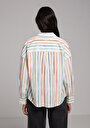 thumb-Afișați detalii pentru Camasa Cu Maneca Lunga De Dama Multicolor Regular Fit  Cl1078453