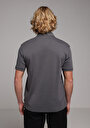 thumb-Afișați detalii pentru Tricou Polo Cu Maneca Scurta De Barbati Antracit Regular Fit  Cl1080054
