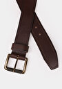 thumb-Afișați detalii pentru Curea De Barbati Maro Modern Fit  Cl1079212