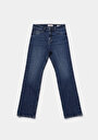 thumb-Afișați detalii pentru Pantaloni De Dama Albastru Regular Fit 792 Mila Cl1078311