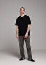 thumb-Afișați detalii pentru Tricou Cu Maneca Scurta De Barbati Negru Comfort Fit  Cl1074706