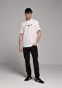 thumb-Afișați detalii pentru Tricou Cu Maneca Scurta De Barbati Alb Regular Fit  Cl1080055