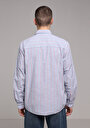 thumb-Afișați detalii pentru Camasa Cu Maneca Lunga De Barbati Albastru Regular Fit  Cl1078617