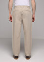 thumb-Afișați detalii pentru Pantaloni De Barbati Bej Regular Fit  Cl1079372