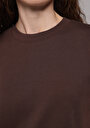 thumb-Afișați detalii pentru Tricou Cu Maneca Scurta De Dama Maro Boxy Fit  Cl1079037