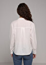 thumb-Afișați detalii pentru Camasa Cu Maneca Lunga De Dama Alb Fashion Fit  Cl1079390