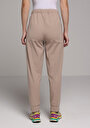 thumb-Afișați detalii pentru Pantaloni De Trening De Dama Bej Regular Fit  Cl1078956