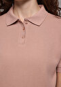 thumb-Afișați detalii pentru Tricou Polo Cu Maneca Scurta De Dama Roz Regular Fit  Cl1080452
