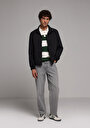 thumb-Afișați detalii pentru Jacheta De Barbati Negru Regular Fit  Cl1078868